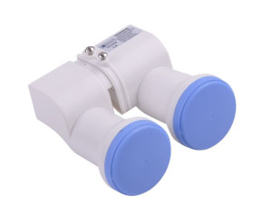 URZ0566 Konwerter dual single LNB Cabletech 0.5dB gold