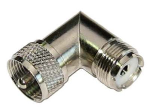 ZLA0612 Złącze UHF wtyk-gniazdo kątowe