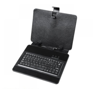 KOM0468 Pokrowiec uniwersalny do tabletów 9.7 cala z klawiaturą mini USB