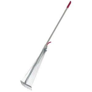 40090 Grabie druciane regulowane do trawy i liści 20-65 cm, Mega