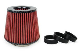 01713 Filtr powietrza stożkowy + 3 adaptery AF - Carbon