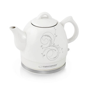 EKK010E Czajnik elektryczny ceramic Alamere 1.2 l nadruk szary