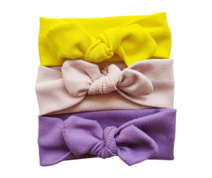 Opaska pin up z supełkiem komplet 3 szt 48-58 cm