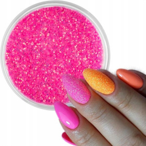 Pyłek do paznokci Syrenka Shine Neon Rose Nr 12