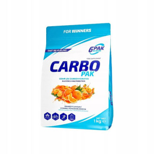 6pak Carbo Pak 1000g Węglowodany + Wit B1 Energia