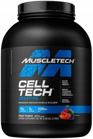 Muscletech Cell-tech 1400g Kreatyna Bcaa Carbo