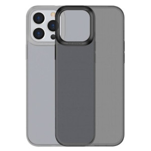 Baseus Simple Series Case przezroczyste żelowe etui iPhone 13 Pro Max czarn