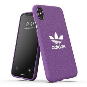 Adidas Moulded Case CANVAS iPhone X/Xs purpurowy/purple 33330