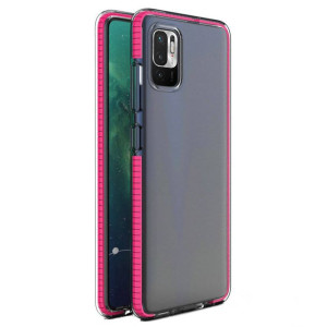 Spring Case pokrowiec żelowe etui z kolorową ramką do Xiaomi Redmi Note 10