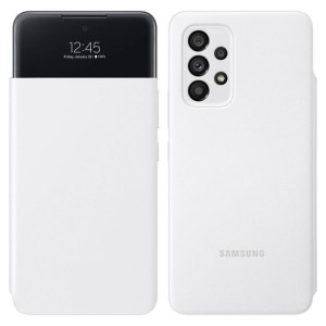 Samsung S View Wallet Cover etui kabura bookcase Galaxy A53 biały (EF-EA536