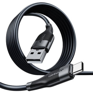 Joyroom kabel USB - USB Typ C do ładowania / transmisji danych 3A 1m czarny