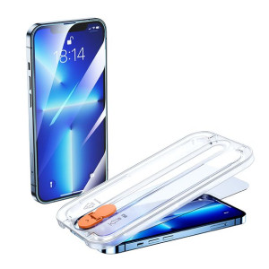 Joyroom szkło hartowane z zestawem montażowym do iPhone 13 i 13 Pro 6,1" 2