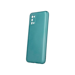 Nakładka Metallic do Samsung Galaxy A03S zielona