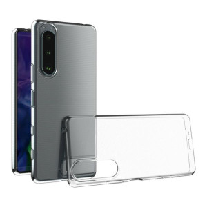 Żelowy pokrowiec etui Ultra Clear 0.5mm Sony Xperia 5 III przezroczysty