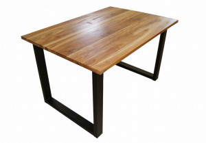 Stół  loft rozkładany z drewna teakowego wym. / 130 + 40 + 40/  x 90 cmm