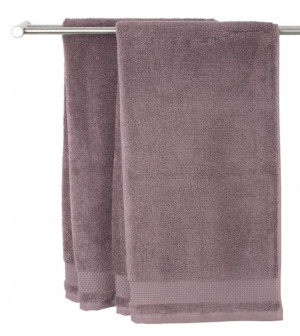 Ręcznik kąpielowy NORA 70x140 fiolet KRONBORG Jysk