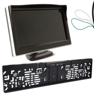 Monitor 5 cali KAMERA w RAMCE PRZÓD TYŁ ZESTAW IR