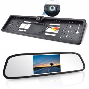 Monitor Lusterko KAMERA COFANIA w RAMCE LED ZESTAW