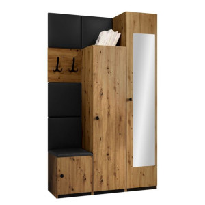 GARDEROBA Saluin IV meble + Panel tapicerowany 5 szt.
