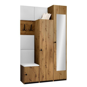 GARDEROBA Saluin IV meble + Panel tapicerowany 5 szt.