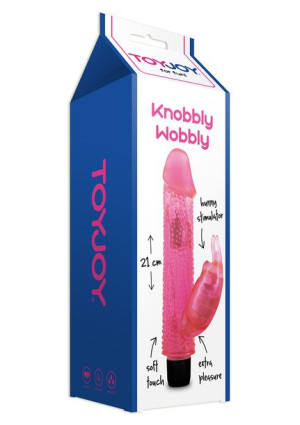 Wibrator-knobbly Wobbly Pink