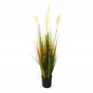 Duża Fejka W Doniczce Sztuczna Trawa Pampas 90cm