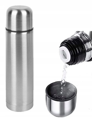 TERMOS Do plecaka wycieczka kawa herbata stal 0,75