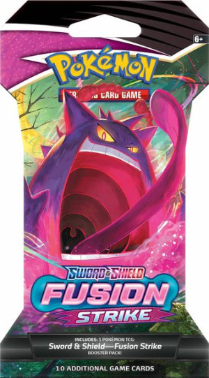 Pokemon Fusion Strike sleeved booster Sword Shield