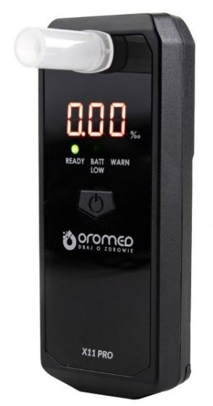Alkomat profesjonalny Oromed X11 PRO + ustniki