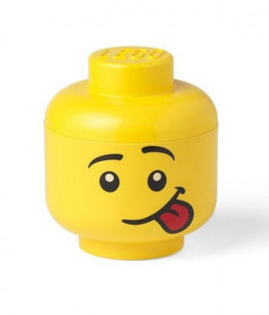 Lego Mała Głowa Głuptas pojemnik na klocki zabawki