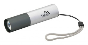 Cattara Latarka LED 120lm, srebrna