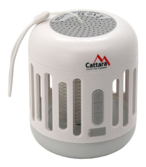 Ładowalna latarka Cattara z bluetooth + pułapka na owady UV