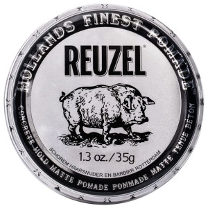 Reuzel Concrete Hold Matte Pomade bardzo mocna matowa pomada do włosów 35g