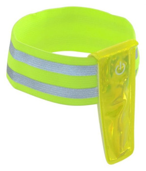Odblaskowy pasek na rękę - 4 diody LED