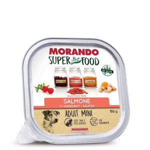 Morando Super Food Mokra Karma Dla Psów Ras Małych Pasztet z Łososiem 150 g