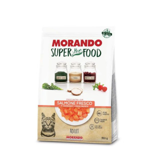 Morando Super Food Sucha Karma Dla Dorosłych Kotów Z Łososiem 350 g