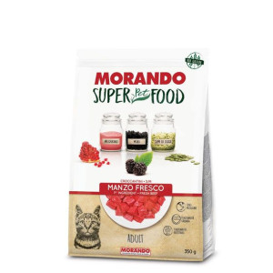 Morando Super Food Sucha Karma Dla Dorosłych Kotów Z Wołowiną 350 g