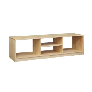 Stolik drewniany RTV EKO, kolor sosnowy, 44x160x45 cm