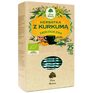 Herbata z Kurkumą BIO DARY NATURY (25x2g)