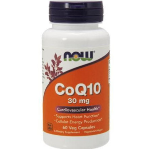Koenzym Q10 30mg NOW (60 kps)