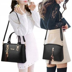 Duża Torba Na Ramię Shopper Bag + druga gratis C15, Armada,