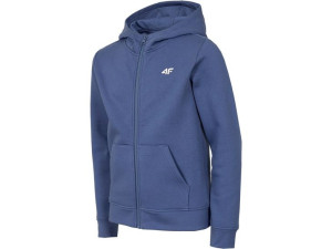 Bluza młodzieżowa 4F  denim - HJL22-JBLD001-32S