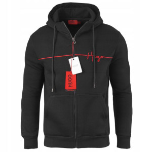 Bluza męska Hugo Boss suwak kaptur r.M