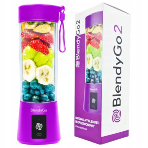 Blender Kielichowy Przenośny Smoothie Blendygo 2