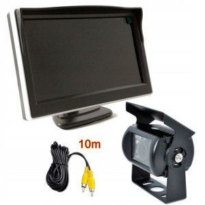 MONITOR LCD 5 cali KAMERA cofania Bus Tir Koparka