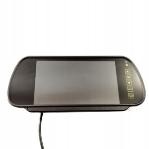 Monitor LCD 7 cali w lusterku do kamery cofania
