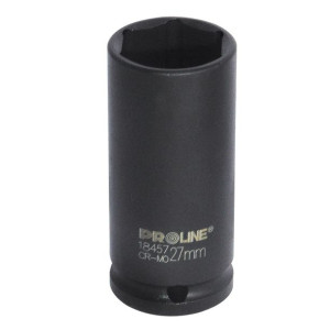 Nasadka udarowa 6-katna wydłużona, cr-mo 1/2" 10 mm proline