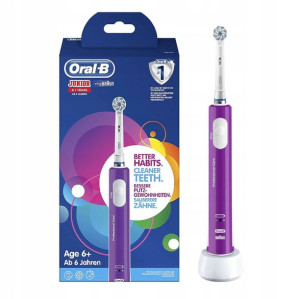 Szczoteczka Oral-B Junior Fioletowa akumulator D16.513.1