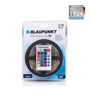 Zestaw taśma LED Blaupunkt RGB 12V 3M IP20 PILOT+CE ADAPTER blister