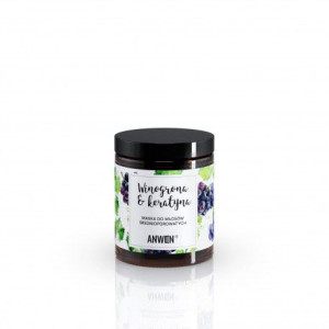 ANWEN Maska do Włosów Winogrona i Keratyna, 180 ml